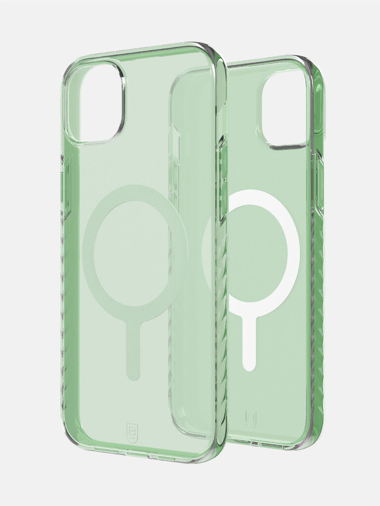 Carve Light Green Case with MagSafe for iPhone 14 Plus, , large
